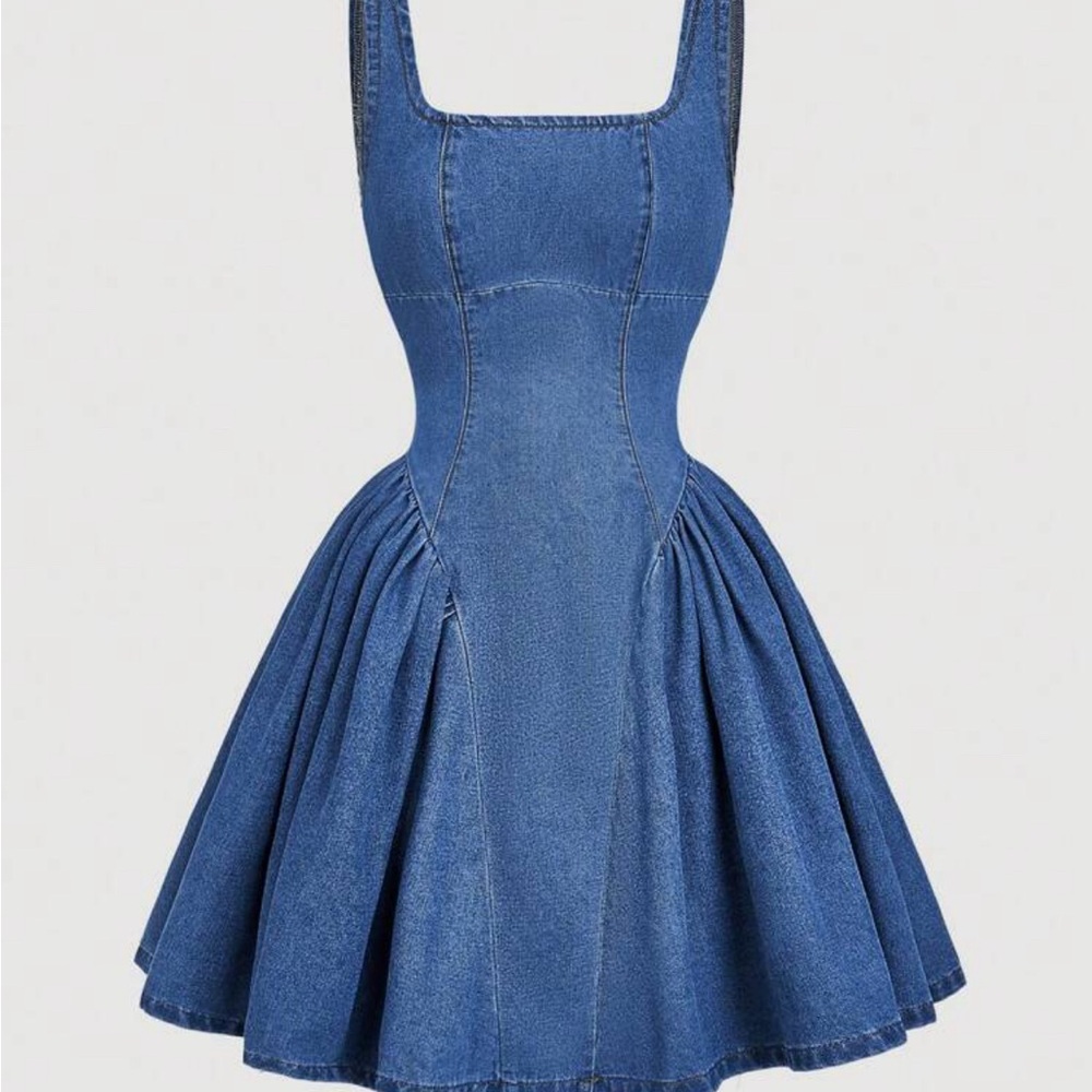 Denim dress
